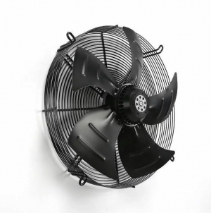 Осевой вентилятор с защитной решеткой Ровен YWF(K)4E-450-B-Z (Axial fans) нагнетание