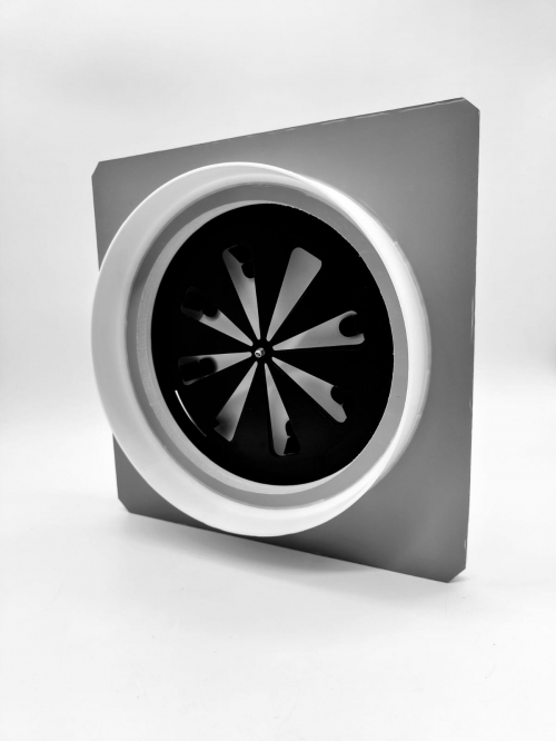 Теневой магнитный диффузор для потолков из гипсокартона 200 мм